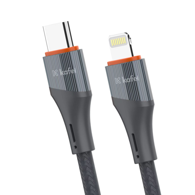 CABO LIGHTNING + TIPO-C NYLON 1M