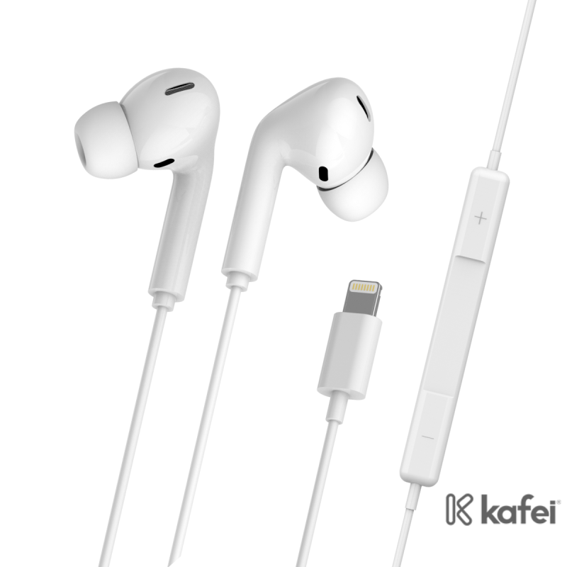 FONE DE OUVIDO LIGHTNING COM MICROFONE