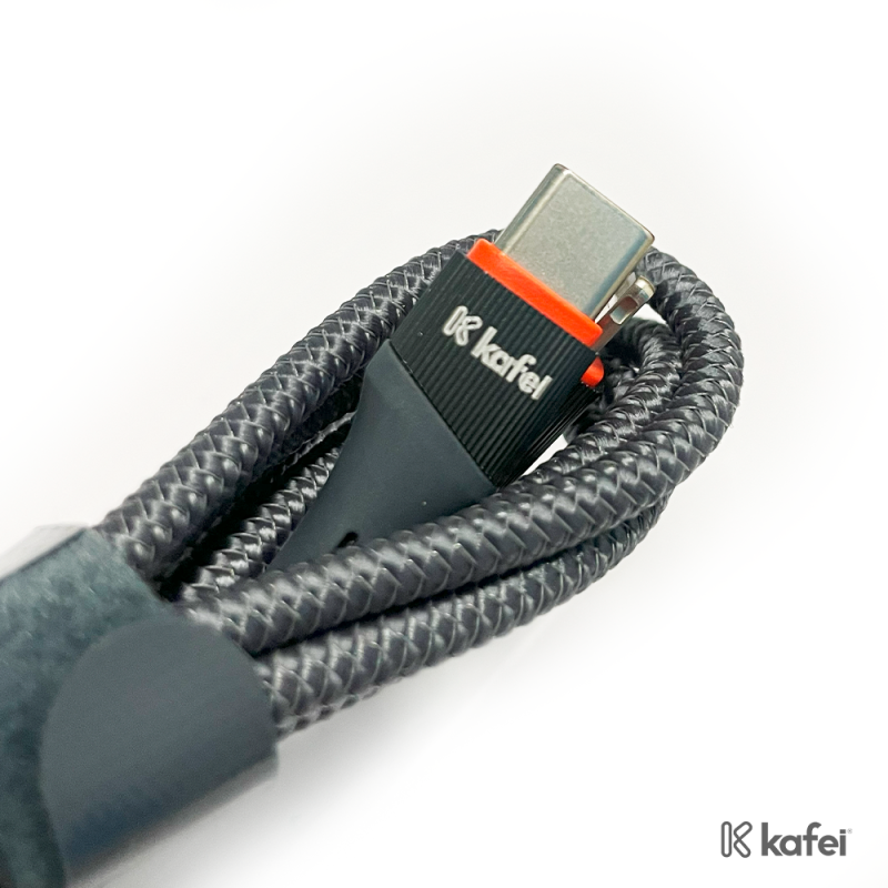 CABO LIGHTNING + TIPO-C NYLON 1M