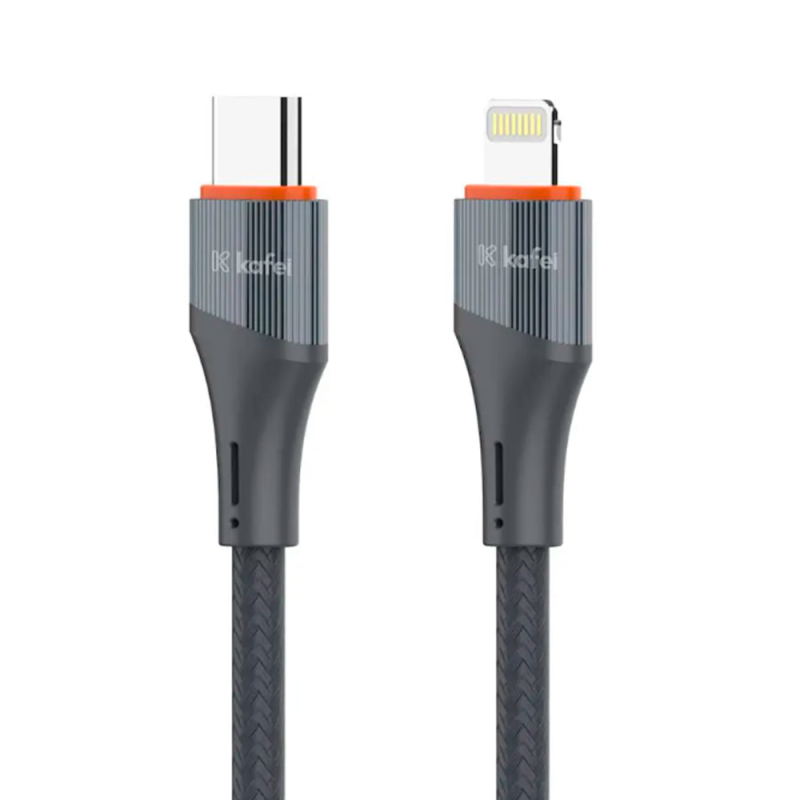 CABO LIGHTNING + TIPO-C NYLON 2M